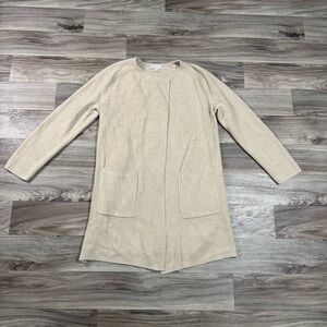 Barefoot Dreams Cozy Chic Ultra Light Cardigan in Bisque Size Small